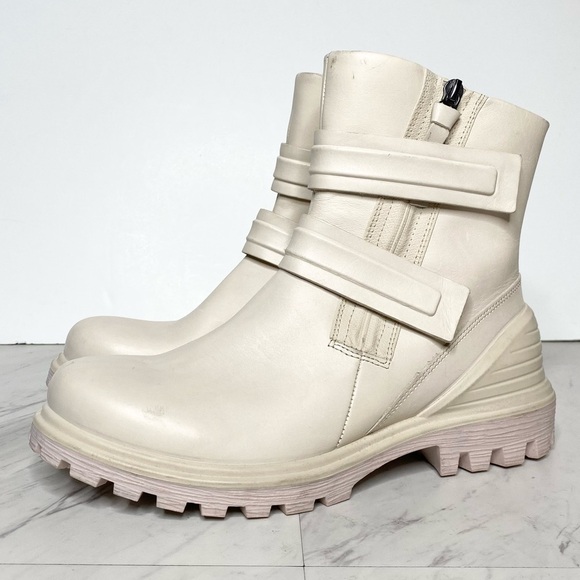 Ecco Tredtray Moto Bootie 7 - 7 1/2 - Picture 1 of 16
